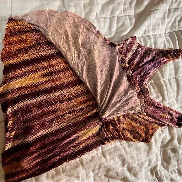 Anthropologie/A Common Thread Boho Faux Wrap Top - Picture 6 of 9